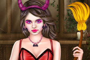 万圣节派对美女