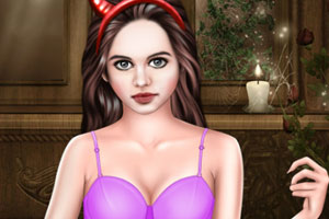 万圣节派对美女