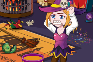 凌乱的万圣节派对