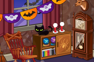 凌乱的万圣节派对