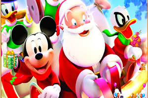 米奇和圣诞老人找数字