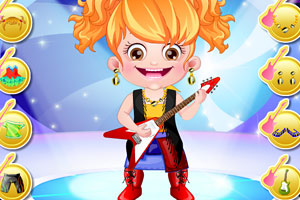 可爱宝贝摇滚装