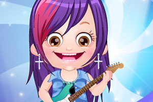 可爱宝贝摇滚装