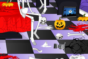 打扫万圣节鬼屋