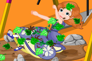 索菲亚秋千受伤