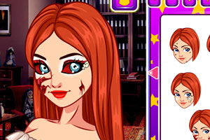 鬼魅万圣节妆容