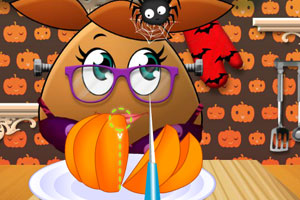 土豆小妹做南瓜饼