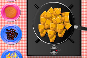 土豆小妹做南瓜饼