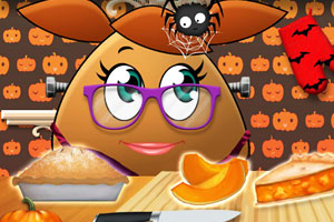 土豆小妹做南瓜饼