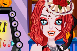 我的万圣节妆容