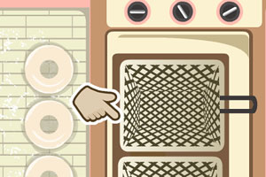 制作草莓甜甜圈