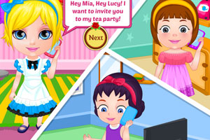 芭比宝贝们的茶话会