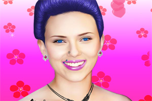 斯嘉丽约翰森化妆