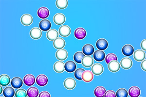 彩色小球泡泡龙