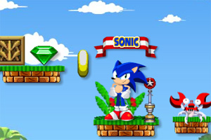 索尼克收集宝石