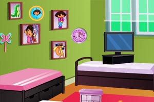 朵拉的新卧室