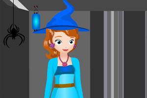 苏菲亚万圣节装扮