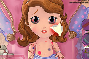 苏菲亚伤后护理