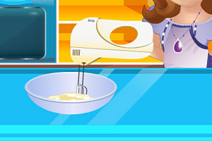 苏菲亚制作南瓜饼