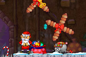 圣诞老人采矿工2圣诞选关版