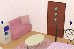 逃出温馨友人卧室