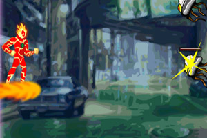 少年骇客化身火人