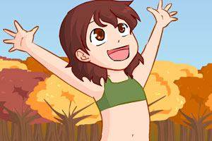 美好的秋日阳光