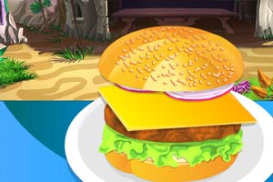 家庭自制汉堡包