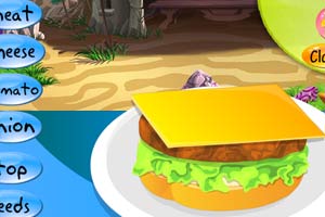 家庭自制汉堡包