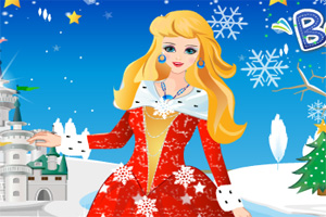 迪士尼公主过圣诞