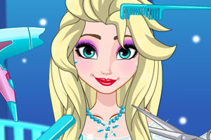 艾尔莎感恩节新发型