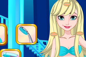 艾尔莎感恩节新发型