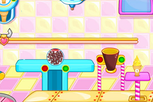 制作甜筒冰淇淋