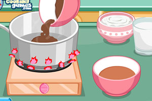 自制巧克力冰淇淋