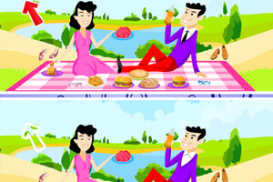 野餐找不同