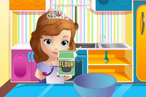 苏菲亚做马芬蛋糕