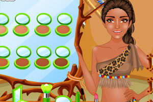 印第安土著女孩