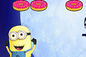 小黄人打甜甜圈