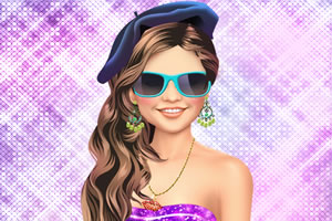 打扮明星赛琳娜