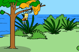 辛普森逃离小岛