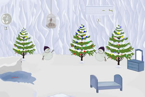 逃出圣诞冰封山洞