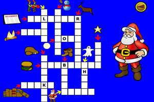 圣诞老人单词猜谜