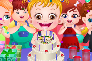 可爱宝贝的生日派对