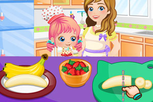 宝贝爱丽丝做蛋糕