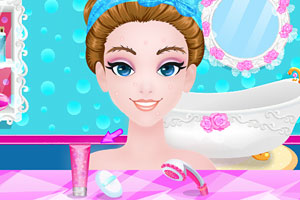 新娘婚礼前美容