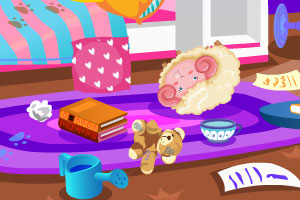 打扫公主卧室