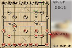 与电脑下象棋