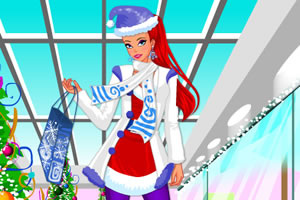 圣诞节前的购物