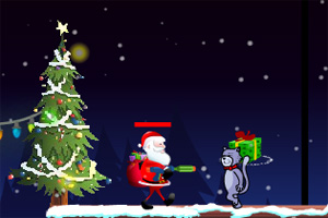 圣诞老人打怪兽