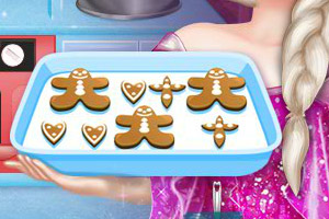 艾尔莎做手指饼